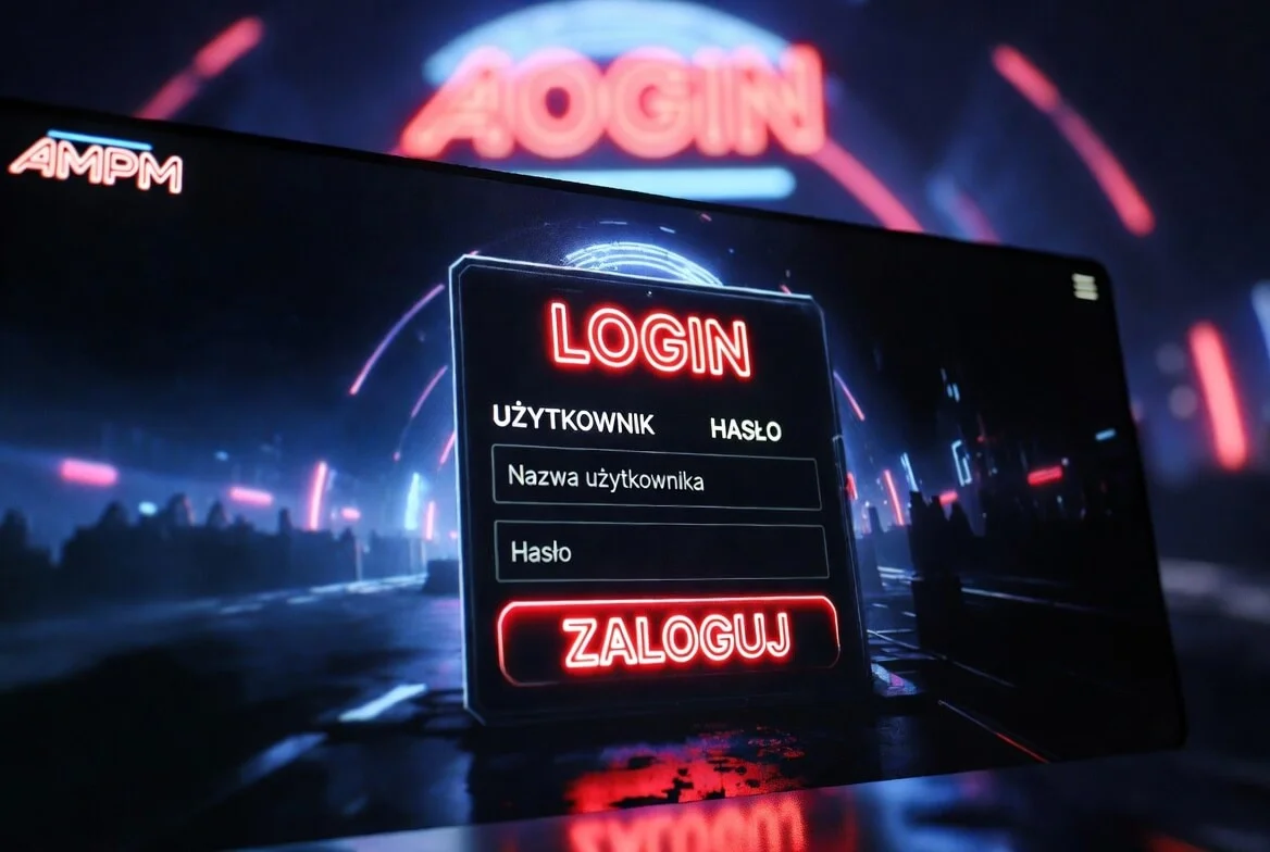 AMPM Casino logowanie — panel dostępu do konta gracza